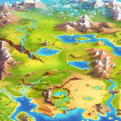 World Map Game Mmorpg Games Map Games Game 2d Fantasy World Map