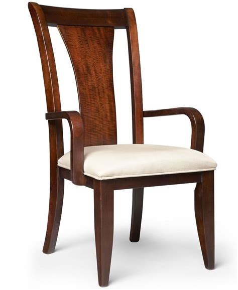 Furniture Closeout Metropolitan Splat Back Armchair Created For Macy