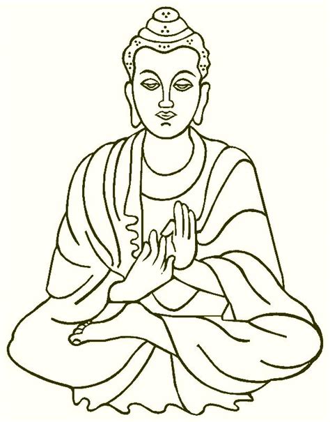 Simple Buddha Drawing At Getdrawings Free Download