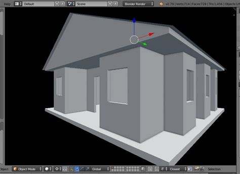 How To Model A House In Blender 3d Software Godreign Dreamworks