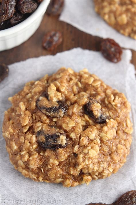2.add the flour, oats, coconut and bicarbonate of soda. The Ultimate Healthy Soft & Chewy Oatmeal Raisin Cookies ...