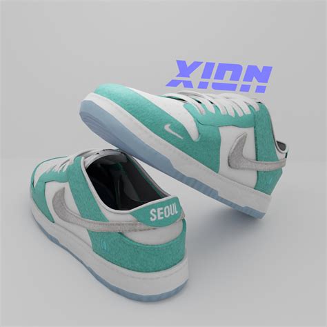 Nike Dunk Low Xion Sims 4 Cc Shoes Sims 4 Men Clothing Sims 4