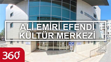 Ali Emiri Efendi Kültür Merkezi Fatih İstanbul YouTube