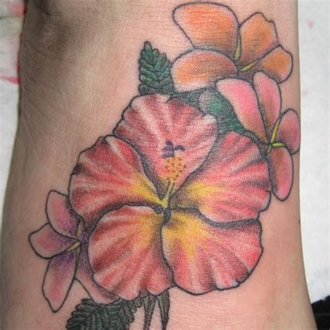 Simple Small Hibiscus Tattoo