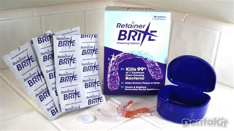 How To Use Retainer Brite Tablets To Clean Retainers Youtube