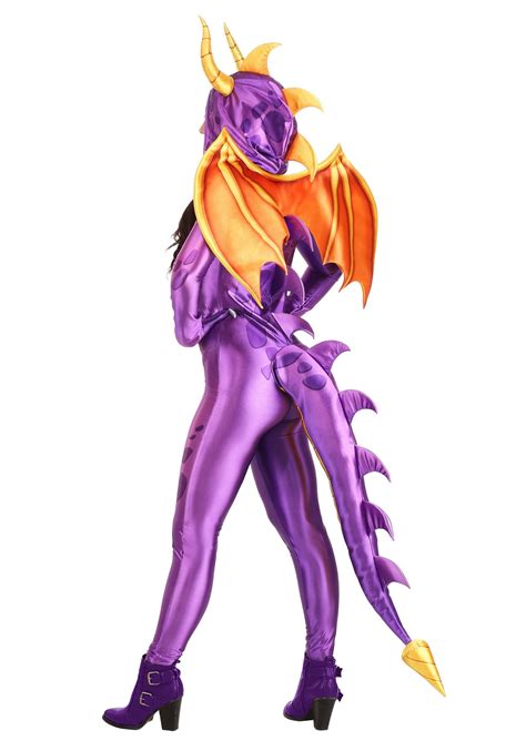 Womens Spyro The Dragon Costume Jumpsuit