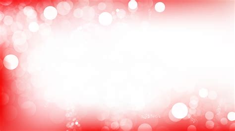 Red And White Blur Lights Background Vector Graphic