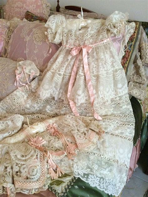 lace passion complete outfit in mixed antique laces so much delight when i did it more