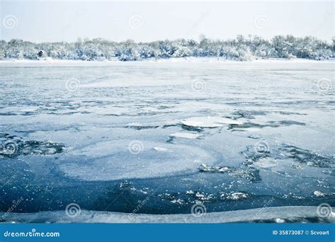 Frozen River Royalty Free Stock Photography Image 35873087