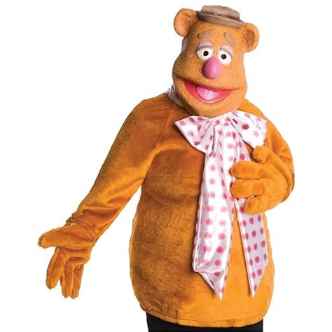 Mens Fozzie Bear Muppets Costume Uk Clothing