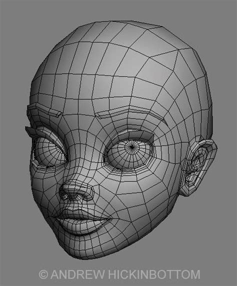 female head loops zbrush maya modeling modeling tips 3d model character character art