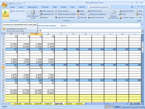 Spreadsheet Converter Review With Spreadsheetconverter To Html