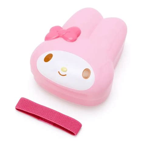 My Melody Face Shaped Lunch Box Pink 320ml Bento Case Sanrio Original