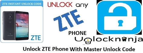 Zte Master Unlock Code To Unlock Zte Phone Phone Coding Unlock