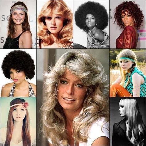 1970s Disco Hairstyles Women