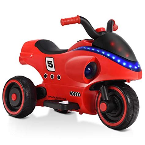 Costzon Electric Kids Ride On Motorcycle 3 Wheels Battery Powered 6v