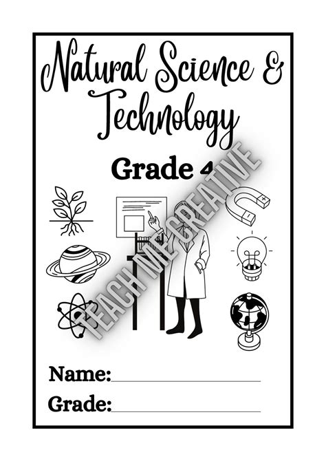 Cover Page For Natural Science And Technology Grade 4 Teacha