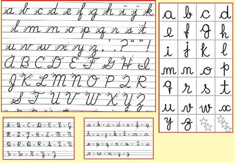 Alfabetos En Letra Manuscrita Imagui
