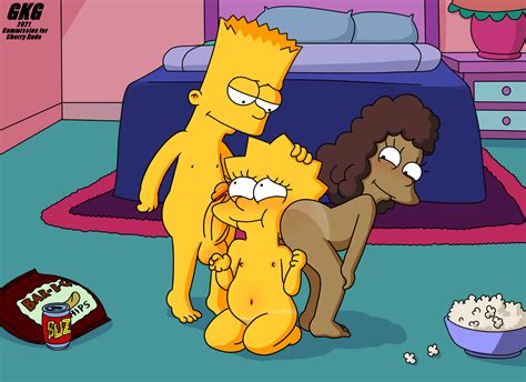 Post Bart Simpson GKG Janey Powell Lisa Simpson The Simpsons