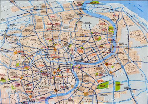 Map Of Shanghai Maps Of Shanghai