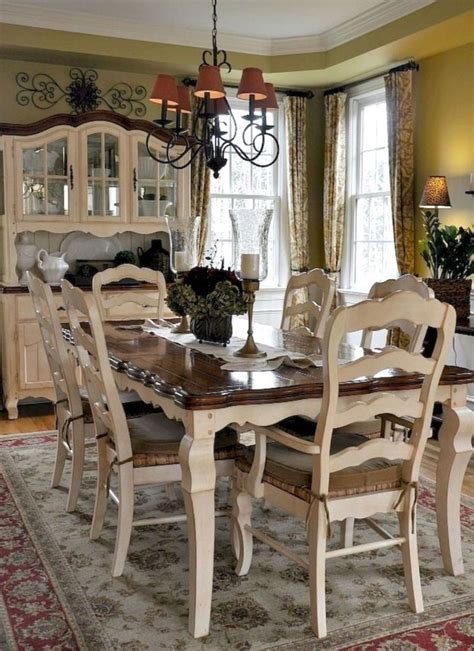 45 Amazing Elegan French Country Dining Room Design Ideas 28 Home