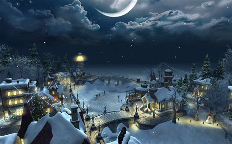 Christmas Scenery Wallpapers Movie Hd Wallpapers