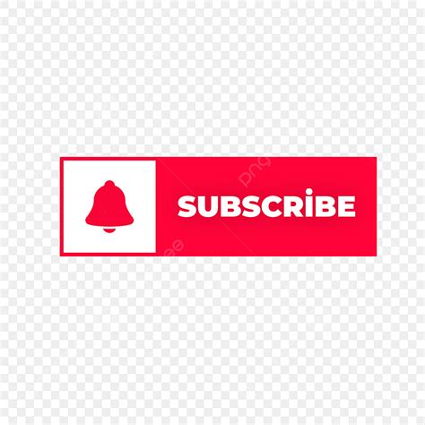 Youtube Subscribe Button Clipart Hd Png Red Subscribe Button Design
