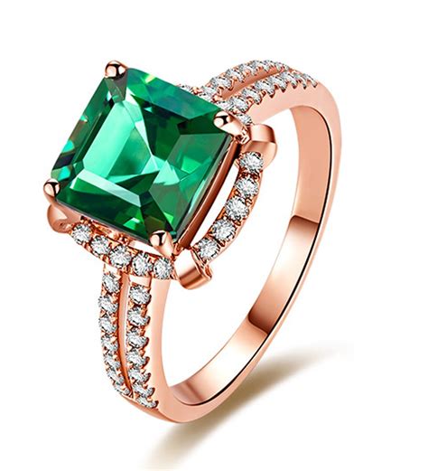Emerald cut diamonds are known as a step cut diamonds. Halo 1.50 Carat princess cut Emerald and Diamond ...