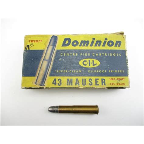 Collectible Cil Dominion 43 Mauser Ammo