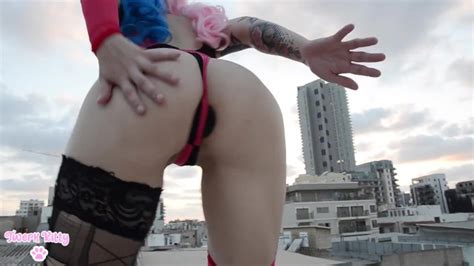 Harley Quinn Cosplay Twerk With Buttplug Xxx Mobile Porno Videos Movies IPornTV Net