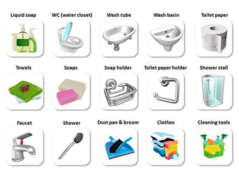 Furniture Names And Household Items Vocabulary With Pictures