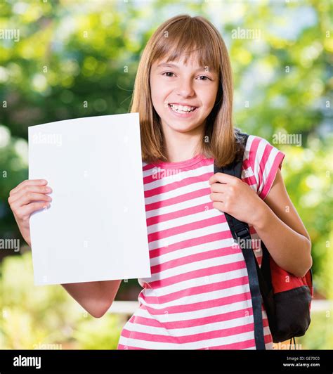Girl Teenager Happy Back To School Hi Res Stock Photography And Images