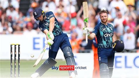 Jos Buttler Hits Second Fastest Odi Century For England Video Watch Tv Show Sky Sports