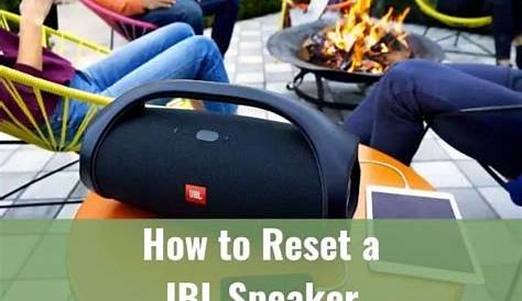 How to Reset a JBL Speaker - Ready To DIY