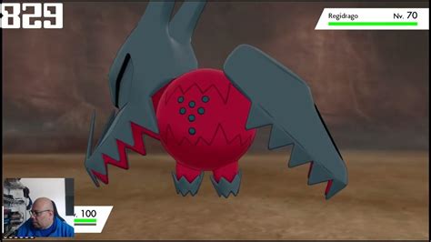 Shiny Regidrago 829 Resets Pokemon Sword Youtube