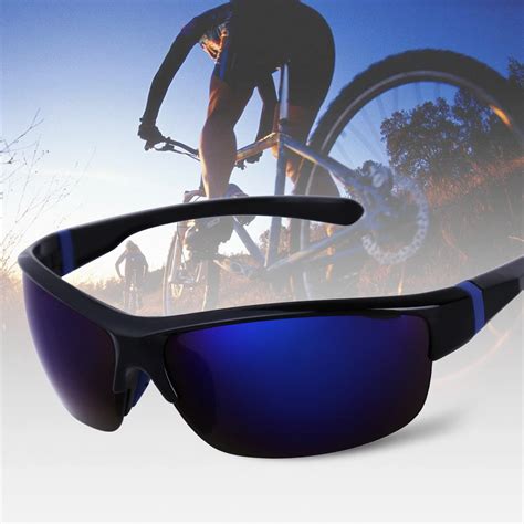 Dpois Sunglasses Men Sport Sunglasses Polarized Uv 400 Protection Golf Sun Glasses Women Driving