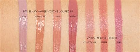 Bite Beauty Amuse Bouche Liquified Lip Swatches The Beauty Look Book