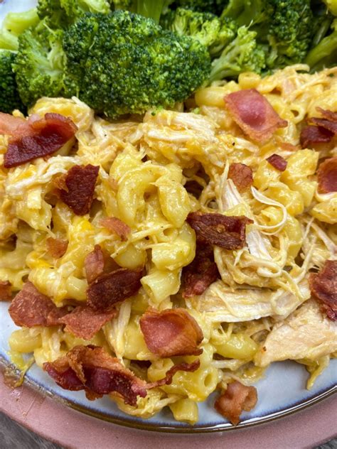The Best Slow Cooker Cheesy Chicken Casserole Back To My Southern Roots
