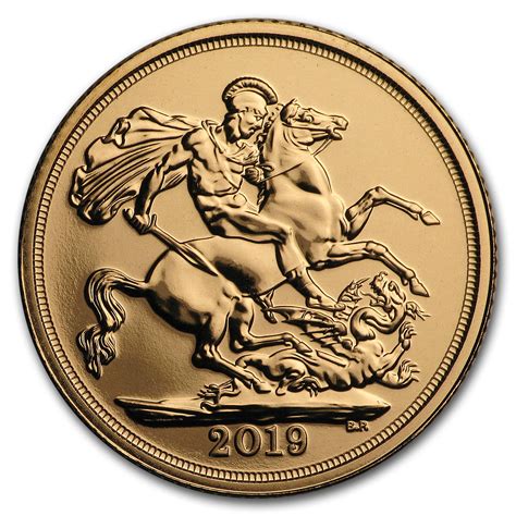 2019 Great Britain Gold Sovereign Bu