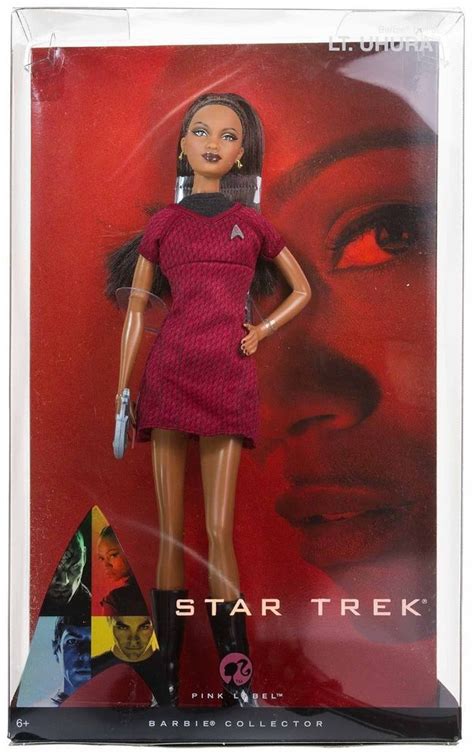 Star Trek 2009 Movie Uhura Barbie Doll Mattel New In Box Htf Ebay