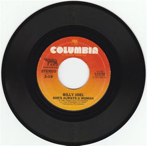 1977 Shes Always A Woman Billy Joel Rocknroll Billy Joel Music Memories Lp Albums