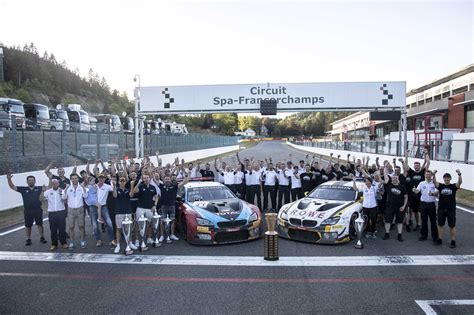 One Two Result For Bmw At The 24 Hours Of Spa Francorchamps