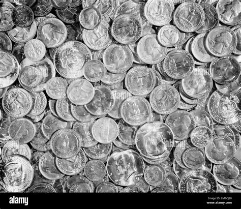 Old United States Coins Black And White Stock Photos And Images Alamy