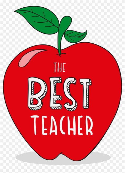 Teacher Apples Clip Art Library