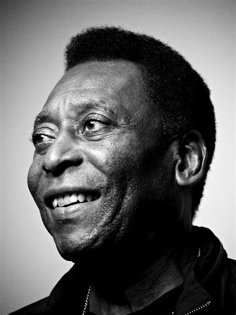 Pele By Simon Emmett Pelé Black And White Portraits Celebrity Portraits