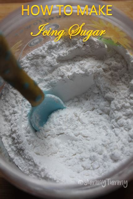 How To Make Icing Sugar At Home Powdered Sugar Recipe Homemade