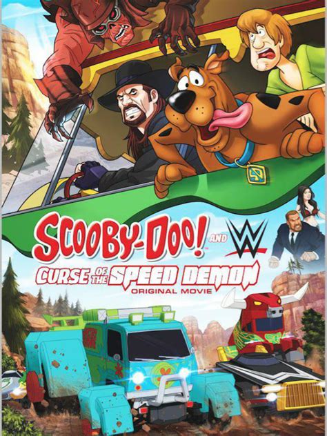 The flashback of triple h fighting the speed demon in the second part of the race reveals stephanie, in disguise, apologizing to her. Scooby-Doo! And WWE: Curse Of The Speed Demon - Film 2016 ...