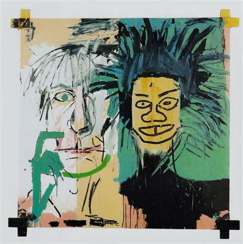 Self Portrait By Jean Michel Basquiat And Andy Warhol Jean Michel