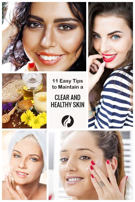 11 Easy Tips To Maintain Clear And Healthy Skin