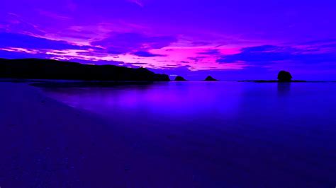Blue Purple Sunset Must Be Alaska Awesome Wallpapers